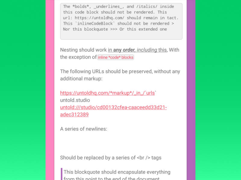 Markdown TextView
